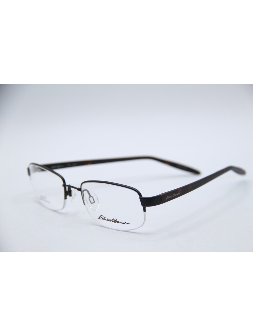 Eddie Bauer Eb32032 Bk Black Authentic Eyeglasses 53-20
